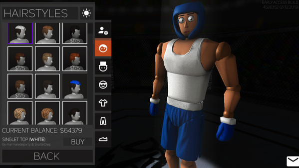 Игра Drunken Wrestlers 2, скриншот