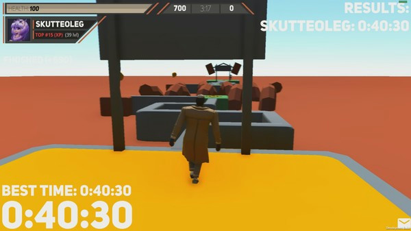Игра Drunken Wrestlers 2, скриншот