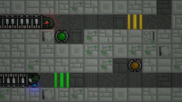 Игра Dual Snake, скриншот