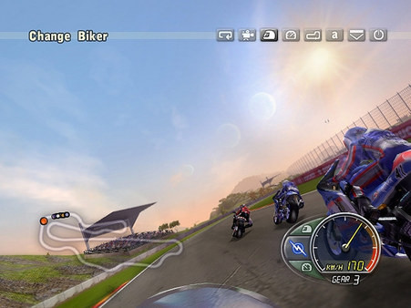 Игра Ducati World Championship, скриншот