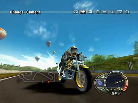 Игра Ducati World Championship, скриншот