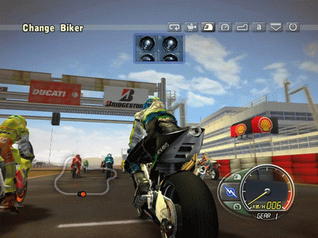 Игра Ducati World Championship, скриншот