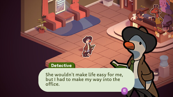 Игра Duck Detective: The Secret Salami, скриншот