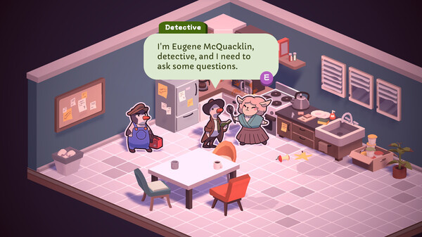 Игра Duck Detective: The Secret Salami, скриншот