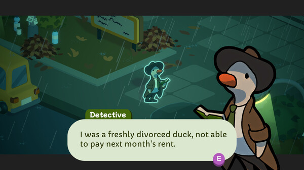Игра Duck Detective: The Secret Salami, скриншот