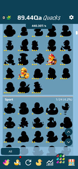 Игра Ducky Clicker Idle Game, скриншот