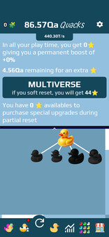 Игра Ducky Clicker Idle Game, скриншот