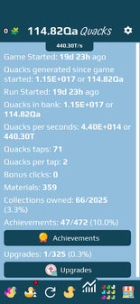 Игра Ducky Clicker Idle Game, скриншот