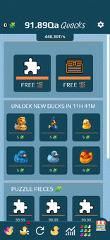 Игра Ducky Clicker Idle Game, скриншот