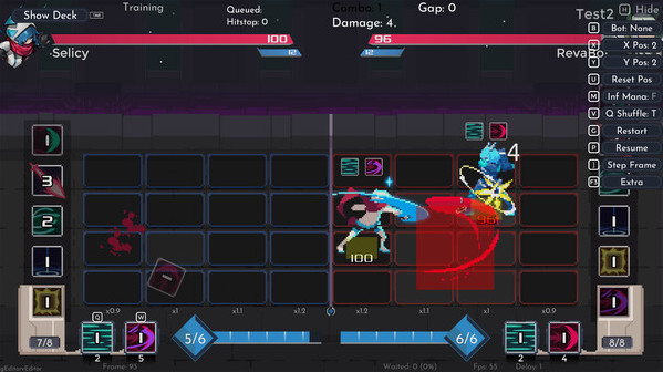 Игра Duelists of Eden, скриншот