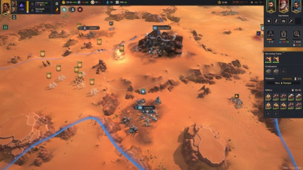 Игра Dune: Spice Wars, скриншот