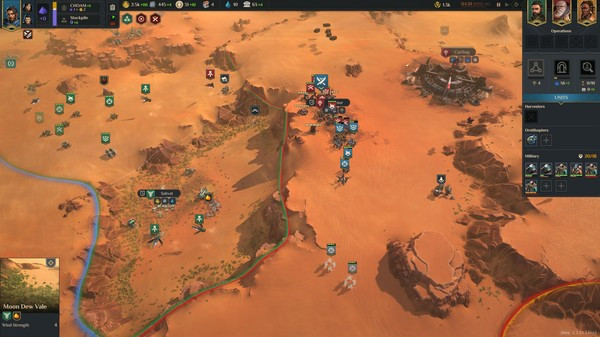 Игра Dune: Spice Wars, скриншот