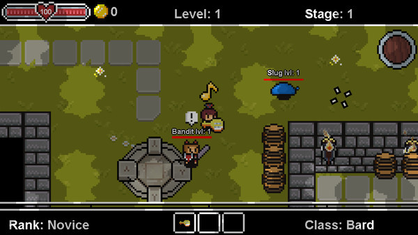 Игра Dungeon Arena - Class Bard, скриншот