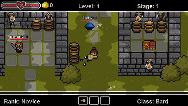 Игра Dungeon Arena - Class Bard, скриншот