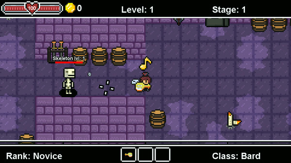 Игра Dungeon Arena - Class Bard, скриншот