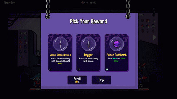 Игра Dungeon Clawler, скриншот