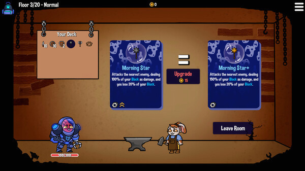 Игра Dungeon Clawler, скриншот