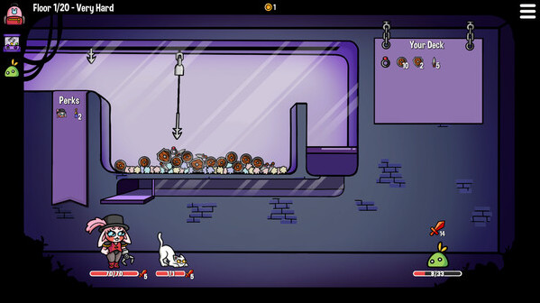 Игра Dungeon Clawler, скриншот