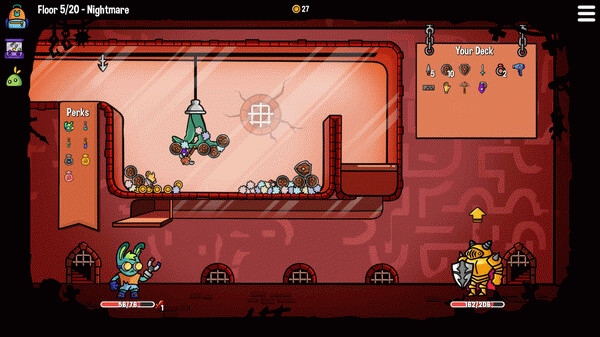 Игра Dungeon Clawler, скриншот