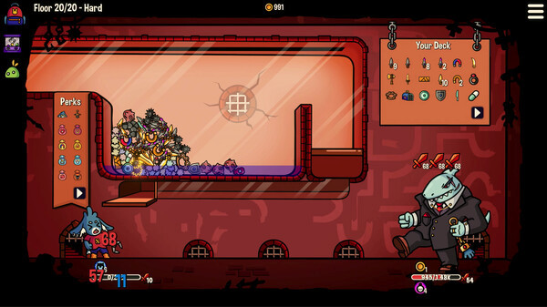 Игра Dungeon Clawler, скриншот