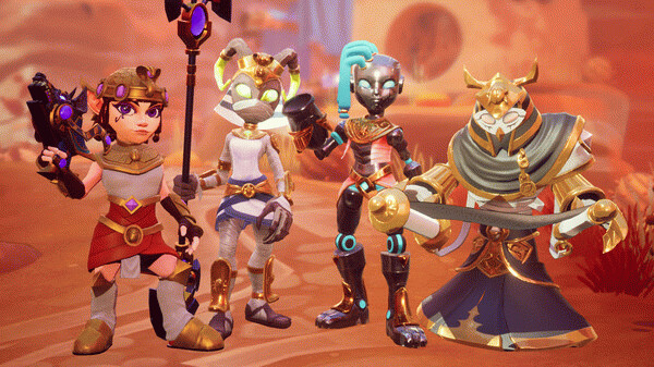 Игра Dungeon Defenders: Awakened - Egyptian Costumes, скриншот