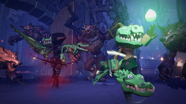 Игра Dungeon Defenders: Awakened - Gator Gear Weapons and Accessories, скриншот