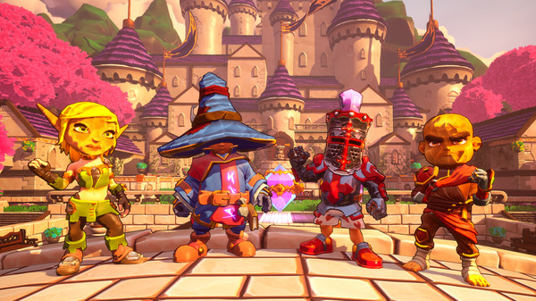 Игра Dungeon Defenders: Awakened - Original Hero Paper Masks, скриншот