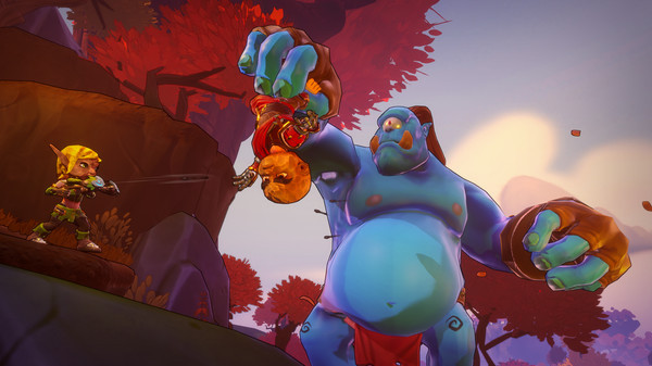 Игра Dungeon Defenders: Awakened - Original Hero Paper Masks, скриншот