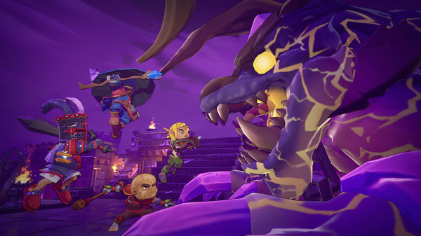 Игра Dungeon Defenders: Awakened - Original Hero Paper Masks, скриншот