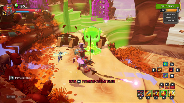 Игра Dungeon Defenders: Awakened, скриншот