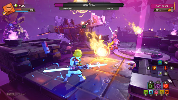 Игра Dungeon Defenders: Awakened, скриншот