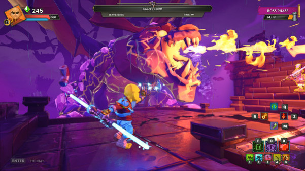 Игра Dungeon Defenders: Awakened, скриншот