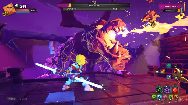 Игра Dungeon Defenders: Awakened, скриншот
