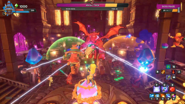 Игра Dungeon Defenders: Awakened, скриншот
