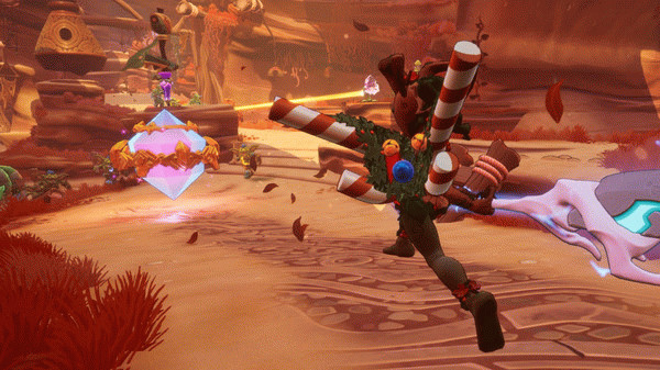 Игра Dungeon Defenders: Awakened - Winter Defenderland, скриншот