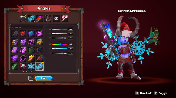 Игра Dungeon Defenders: Awakened - Winter Defenderland, скриншот