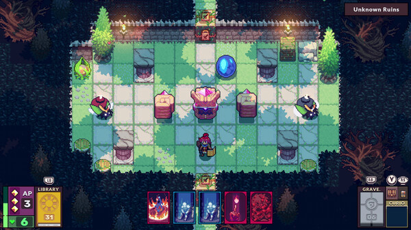 Игра Dungeon Drafters, скриншот