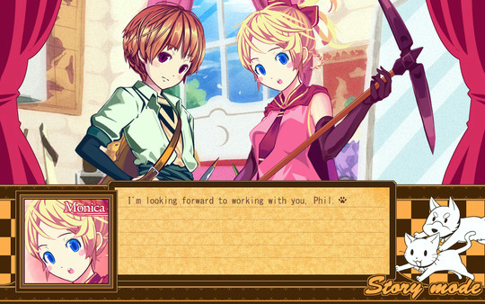 Игра Dungeon Girl, скриншот