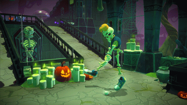 Игра Dungeon Golf, скриншот