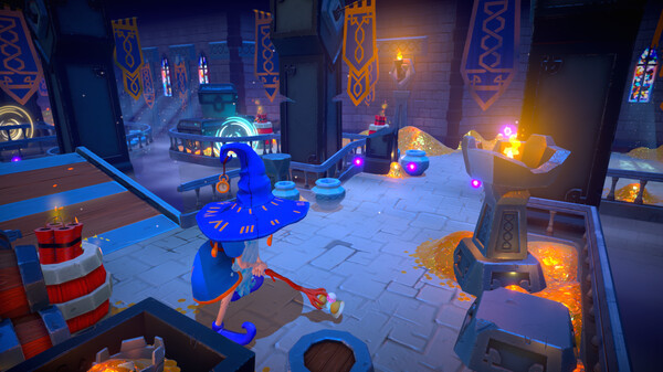 Игра Dungeon Golf, скриншот