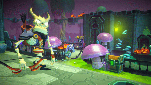 Игра Dungeon Golf, скриншот