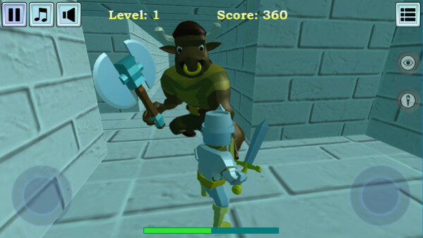 Игра Dungeon Hero, скриншот
