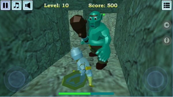 Игра Dungeon Hero, скриншот