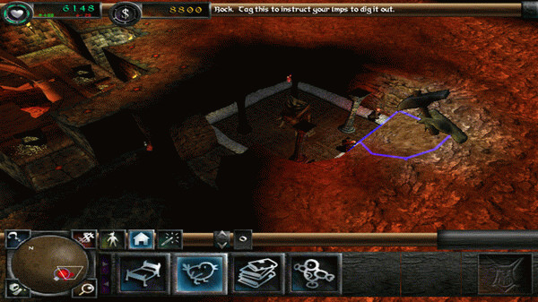 Игра Dungeon Keeper 2, скриншот