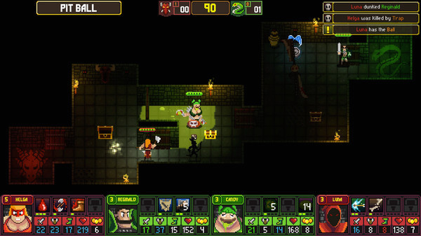 Игра Dungeon League, скриншот