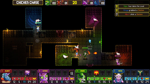 Игра Dungeon League, скриншот