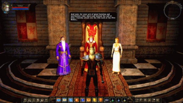 Игра Dungeon Lords, скриншот