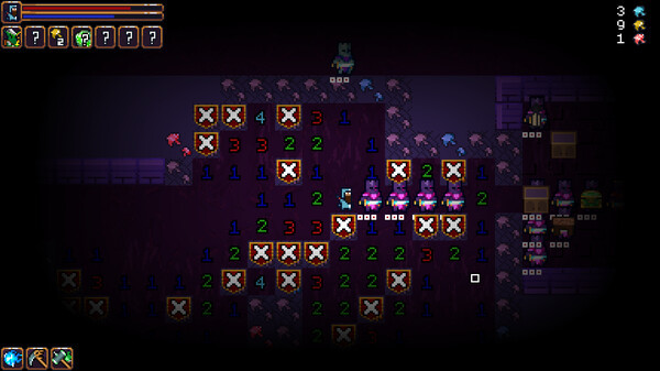 Игра Dungeon Minesweeper, скриншот