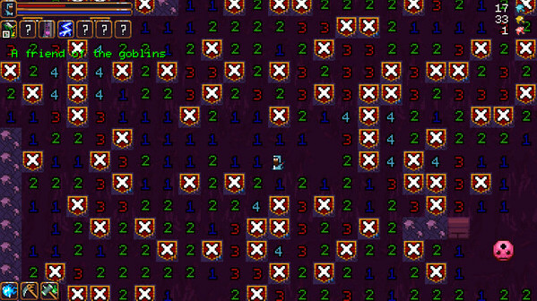 Игра Dungeon Minesweeper, скриншот