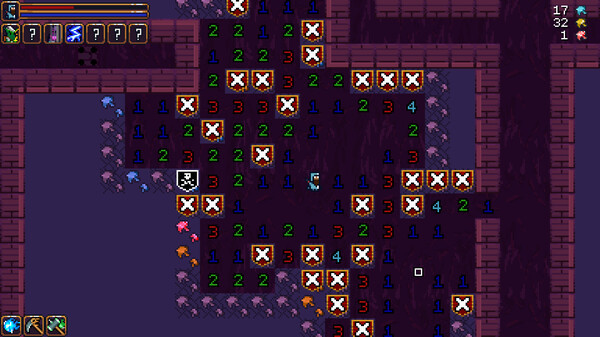 Игра Dungeon Minesweeper, скриншот